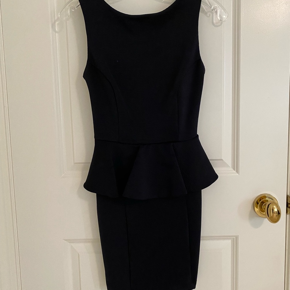 Topshop Peplum Dress